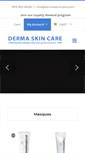 Mobile Screenshot of dermaskincare.com